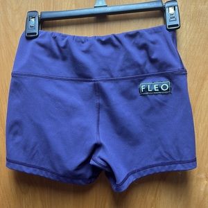 Fleo purple shorts